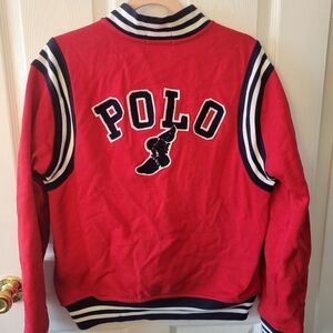 Ralph Lauren Polo Jacket in Navy and Red